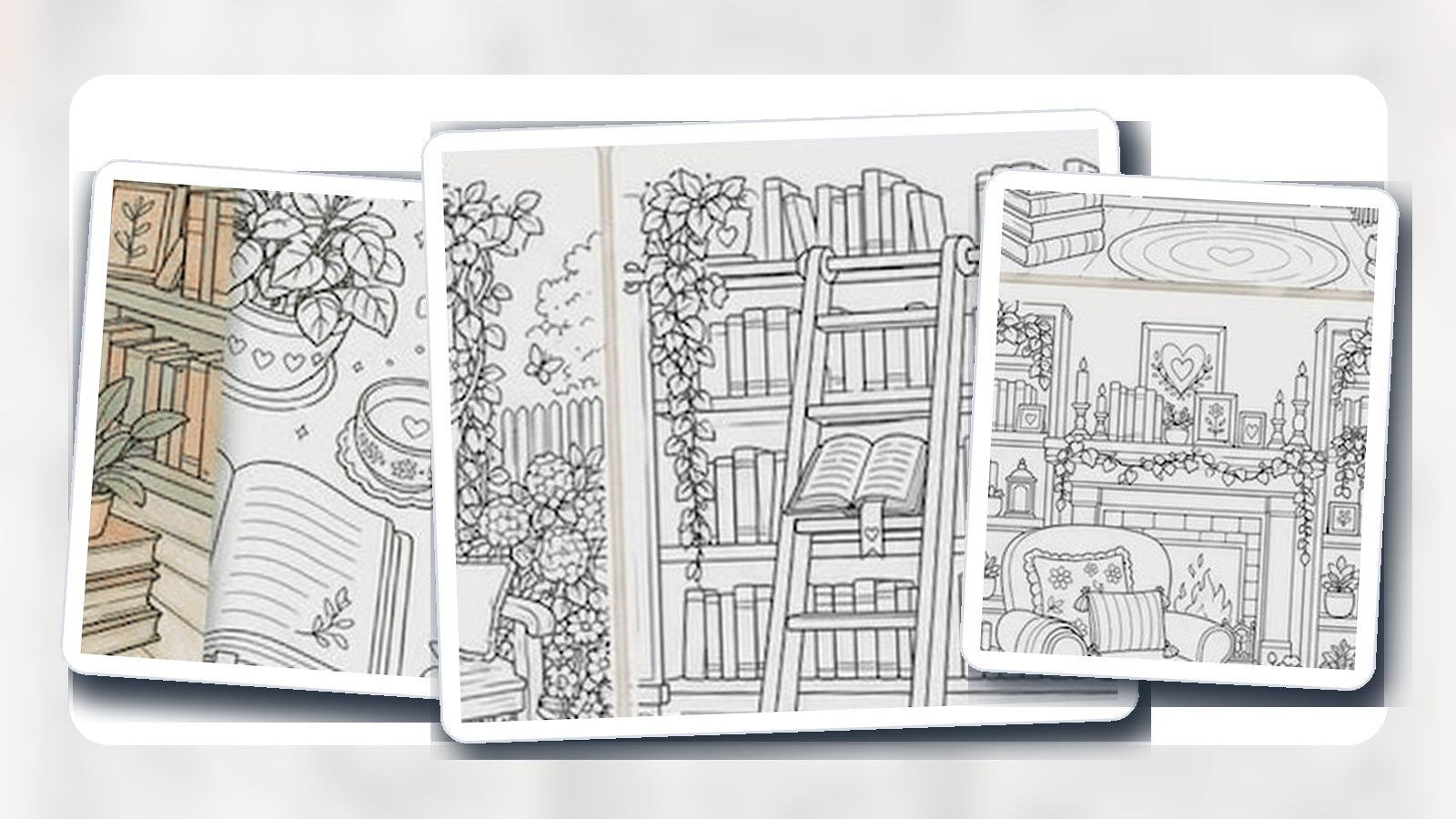 Best Selling Adult Coloring Books guide with printable coloring book artwork and coloring supplies