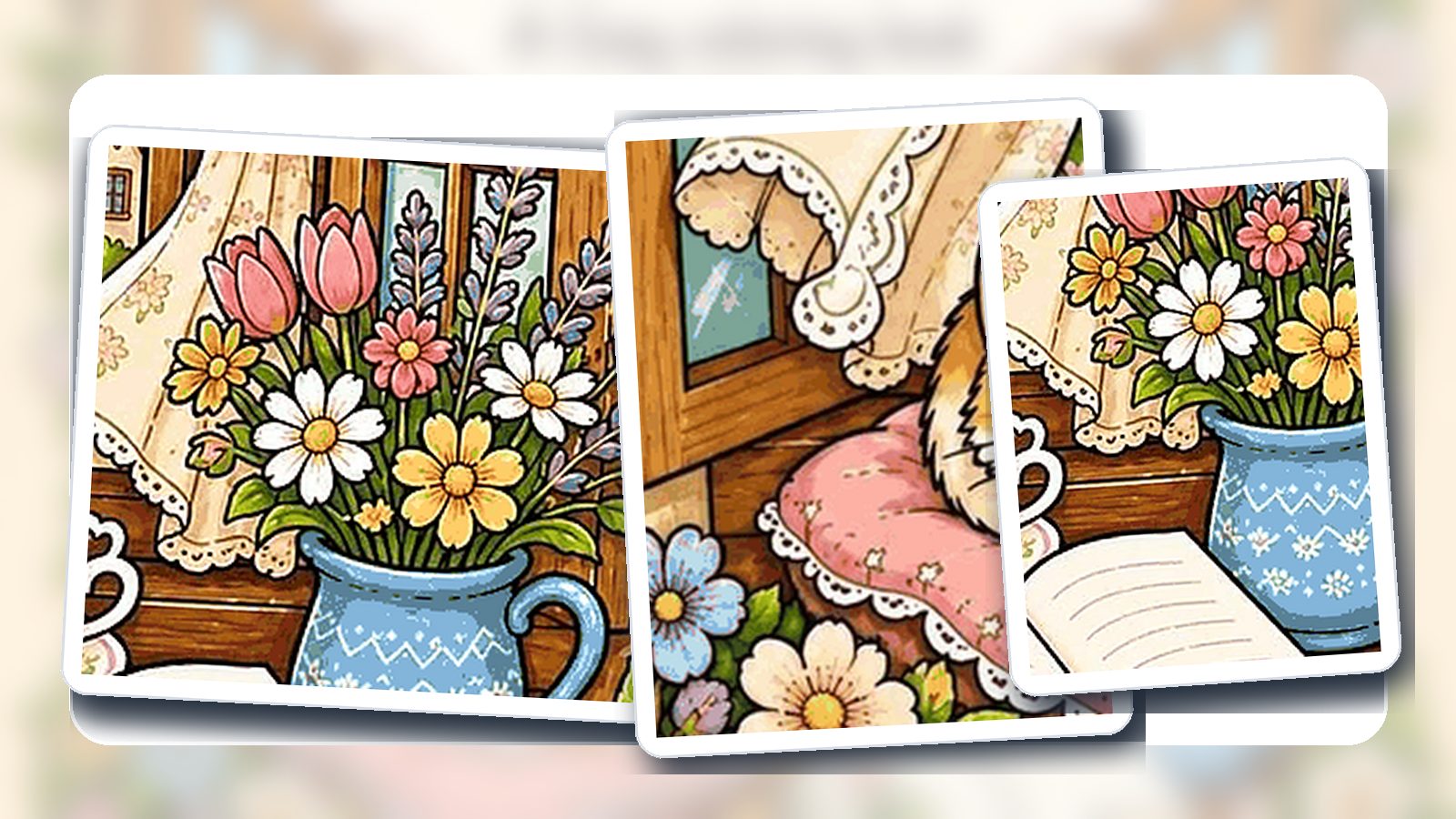 Korean Coloring Book guide with printable coloring book artwork and coloring supplies