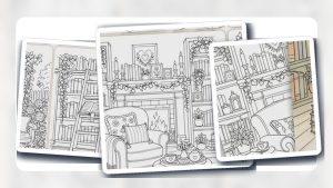 One Color Coloring Book guide with printable coloring book artwork and coloring supplies