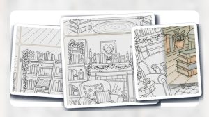 Cozy Coloring Pages guide with printable coloring book artwork and coloring supplies