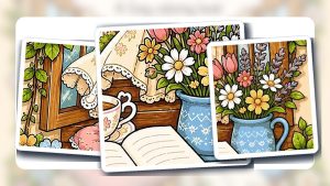 Animal Coloring Book guide with printable coloring book artwork and coloring supplies