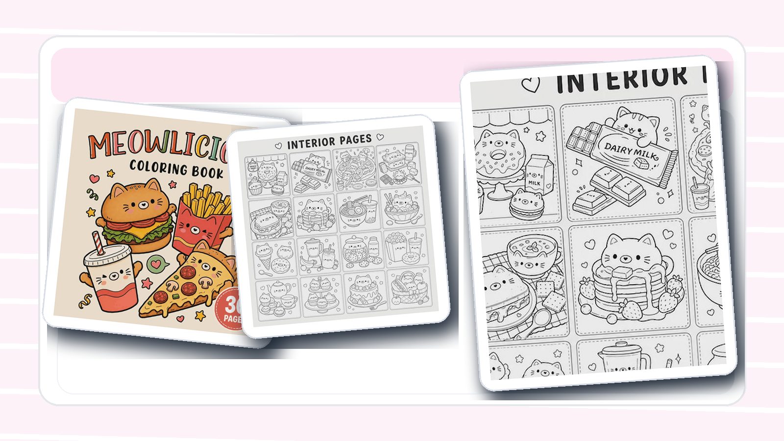Kawaii Coloring Book guide with printable coloring book artwork and coloring supplies