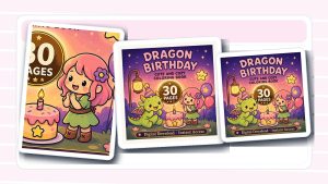 Dragon Coloring Book guide with printable coloring book artwork and coloring supplies