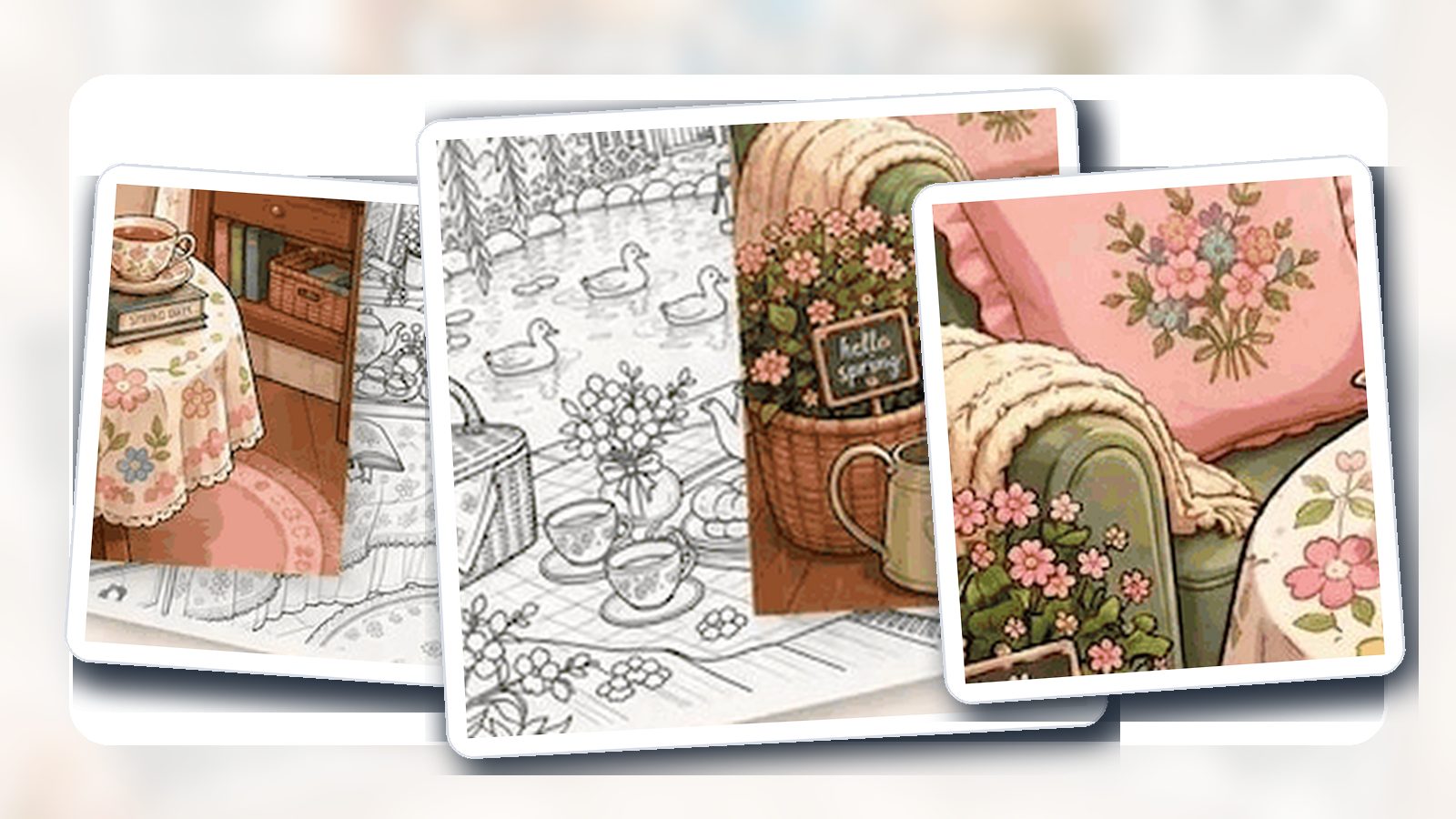 Flower Girl Coloring Book guide with printable coloring book artwork and coloring supplies