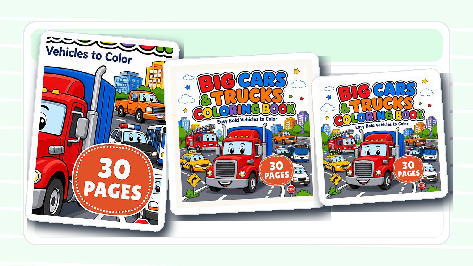 Cars Coloring Book guide with printable coloring book artwork and coloring supplies