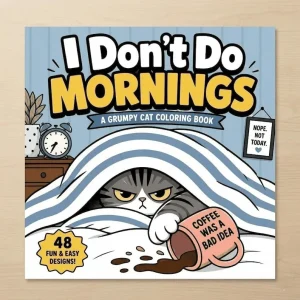 Grumpy Cat Coloring Book Printable printable coloring book cover