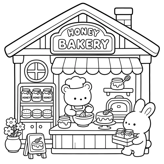 The honey bakery